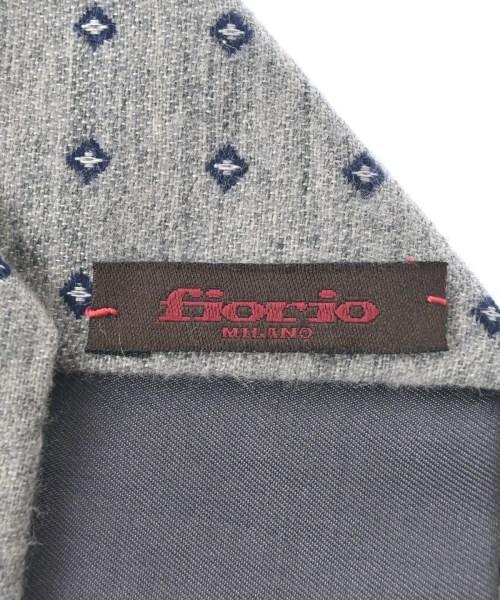 fiorio（フィオリオ）ネクタイ グレー サイズ:- メンズ/2200663105021