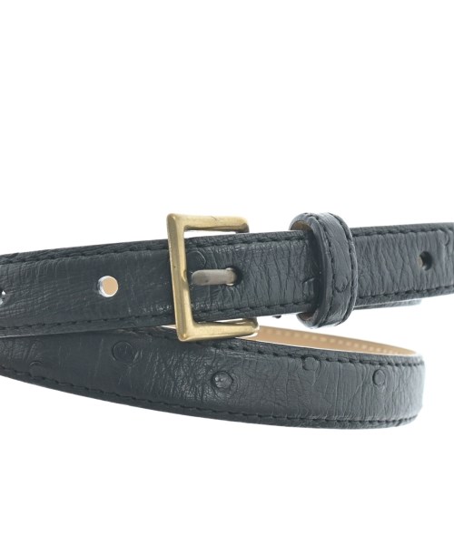 Simonnot-Godard（シモノゴダール）ベルト 黒 サイズ:75/90 レディース/2200636397033