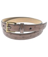 Simonnot-Godard（シモノゴダール）ベルト 茶 サイズ:75/90 レディース/2200636397040