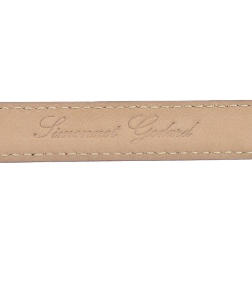 Simonnot-Godard（シモノゴダール）ベルト 赤 サイズ:75cm レディース/2200622194080