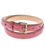 Simonnot-Godard（シモノゴダール）ベルト 赤 サイズ:75cm レディース/2200622194080