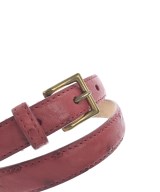 Simonnot-Godard（シモノゴダール）ベルト 赤 サイズ:75cm レディース/2200622194080