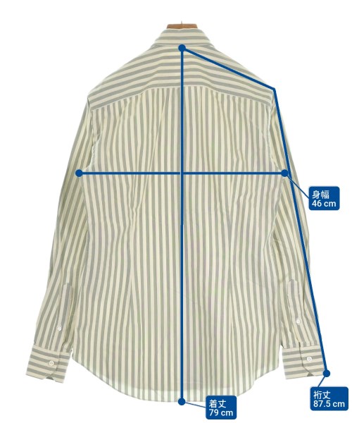 Salvatore Piccolo（サルバトーレピッコロ）カジュアルシャツ 白 サイズ:M メンズ/2200617130154