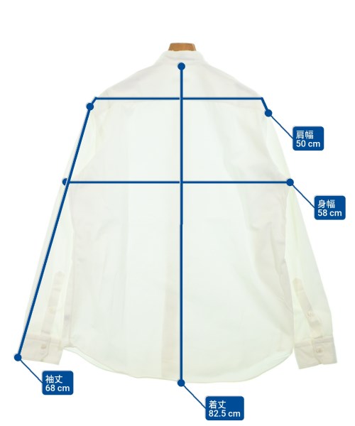 Salvatore Piccolo（サルバトーレピッコロ）カジュアルシャツ 白 サイズ:L メンズ/2200675344036