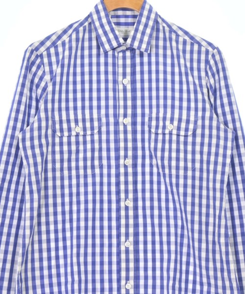 Salvatore Piccolo（サルバトーレピッコロ）カジュアルシャツ 青 サイズ:39(M位) メンズ/2200680473011