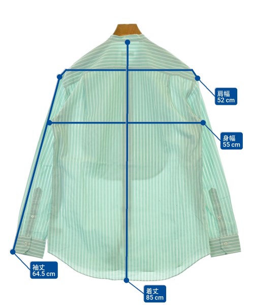 Salvatore Piccolo（サルバトーレピッコロ）カジュアルシャツ 青 サイズ:40(L位) メンズ/2200657383565