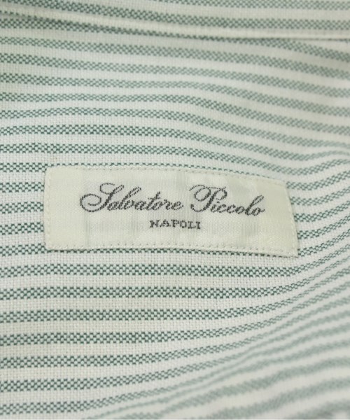 Salvatore Piccolo（サルバトーレピッコロ）ドレスシャツ 緑 サイズ:37(XS位) メンズ/2200651005098