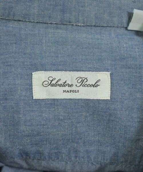 Salvatore Piccolo（サルバトーレピッコロ）カジュアルシャツ 青 サイズ:39(M位) メンズ/2200651252034