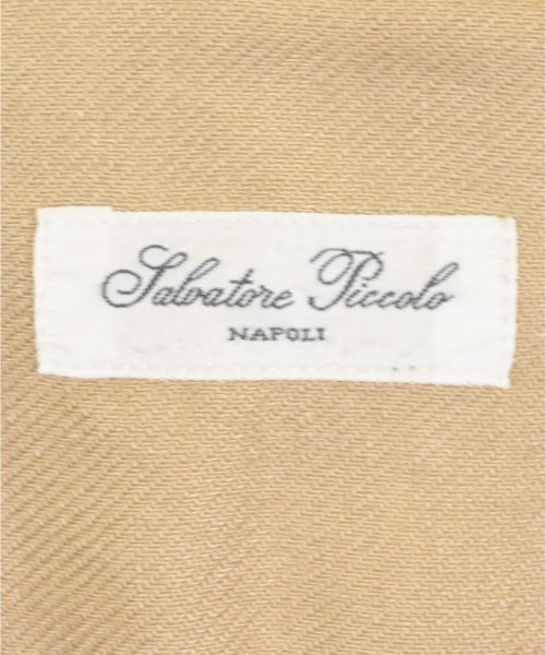 Salvatore Piccolo（サルバトーレピッコロ）カジュアルシャツ ベージュ サイズ:M メンズ/2200705435574