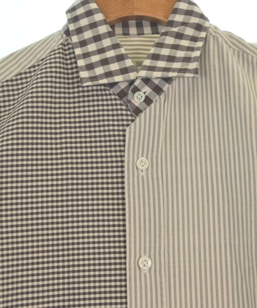 Salvatore Piccolo（サルバトーレピッコロ）カジュアルシャツ 茶 サイズ:37(XS位) メンズ/2200661276051