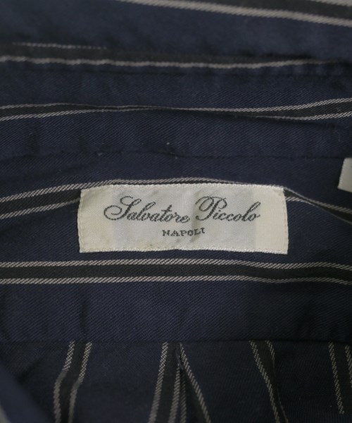 Salvatore Piccolo（サルバトーレピッコロ）カジュアルシャツ 紺 サイズ:37(XS位) メンズ/2200661276082
