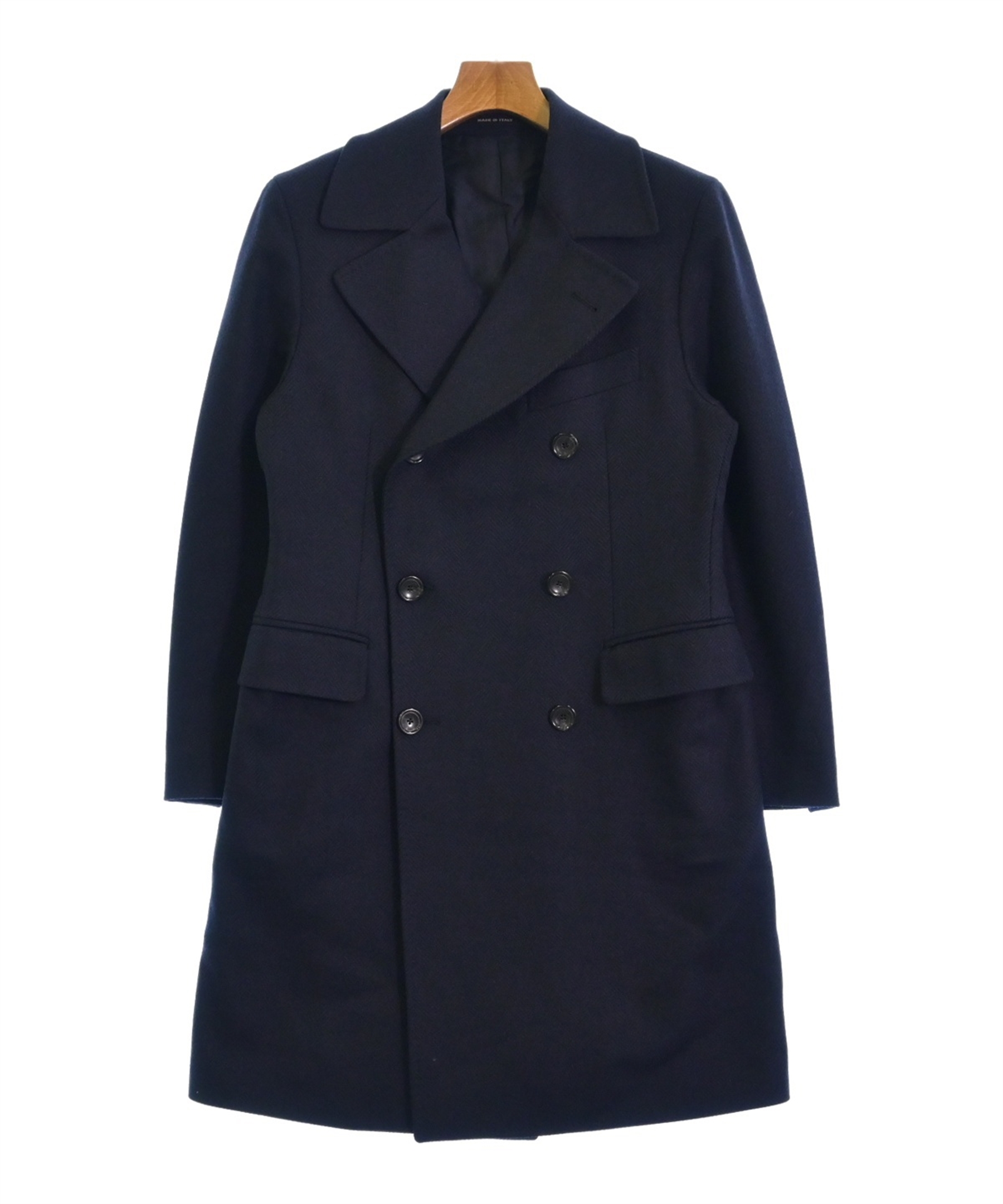 TAGLIATORE（タリアトーレ）ステンカラーコート 紺 サイズ:44(S位