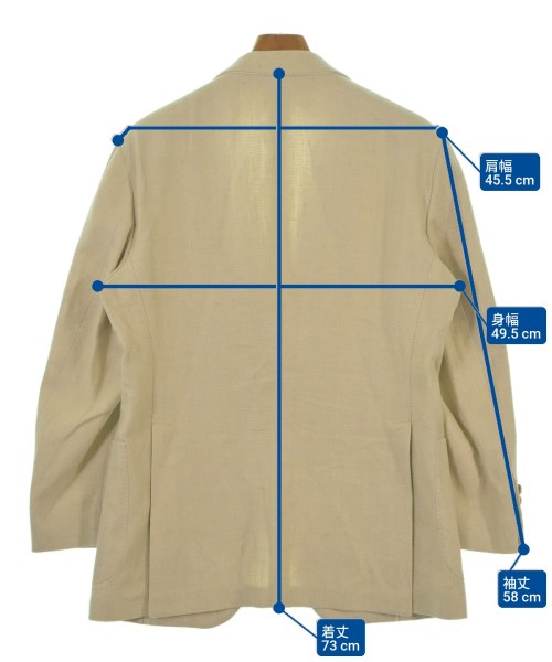 TAGLIATORE（タリアトーレ）カジュアルジャケット ベージュ サイズ:50(XL位) メンズ/2200625187034