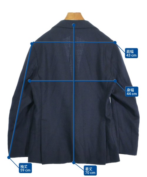 TAGLIATORE（タリアトーレ）カジュアルジャケット 紺 サイズ:48(L位) メンズ/2200625303120