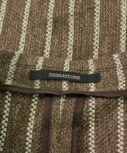 TAGLIATORE（タリアトーレ）テーラードジャケット 茶 サイズ:48(L位) メンズ/2200630682388