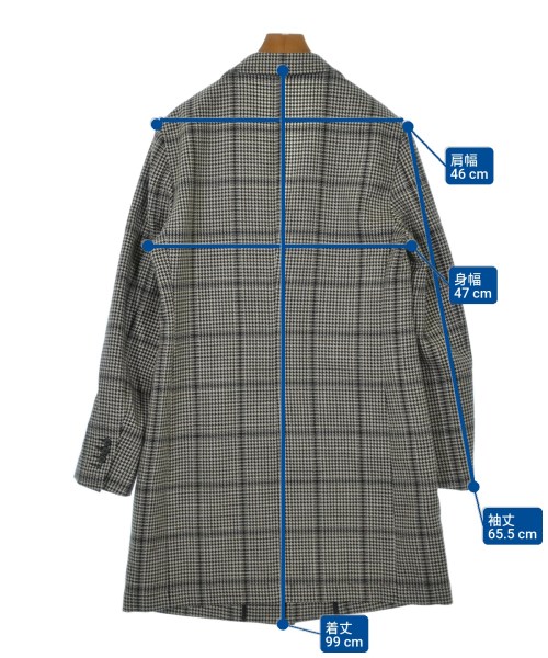 TAGLIATORE（タリアトーレ）チェスターコート 黒 サイズ:50(XL位) メンズ/2200644877053