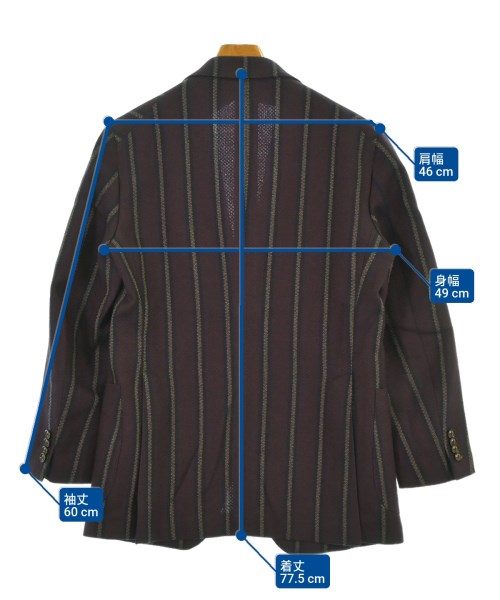 TAGLIATORE（タリアトーレ）カジュアルジャケット 赤 サイズ:48(L位) メンズ/2200644877077