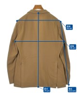 TAGLIATORE（タリアトーレ）テーラードジャケット 茶 サイズ:50(XL位) メンズ/2200644877084
