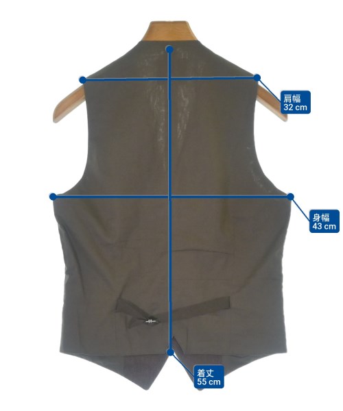 TAGLIATORE（タリアトーレ）カジュアルシャツ 茶 サイズ:42(XS位) メンズ/2200621944051