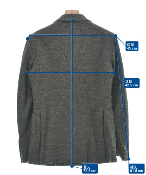 TAGLIATORE（タリアトーレ）ジャケット グレー サイズ:44(S位) メンズ/2200622302072