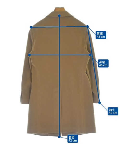 TAGLIATORE（タリアトーレ）チェスターコート ベージュ サイズ:44(S位) メンズ/2200623350034