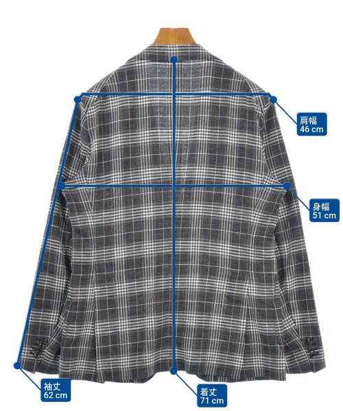 TAGLIATORE（タリアトーレ）テーラードジャケット グレー サイズ:-(L位) メンズ/2200611648075