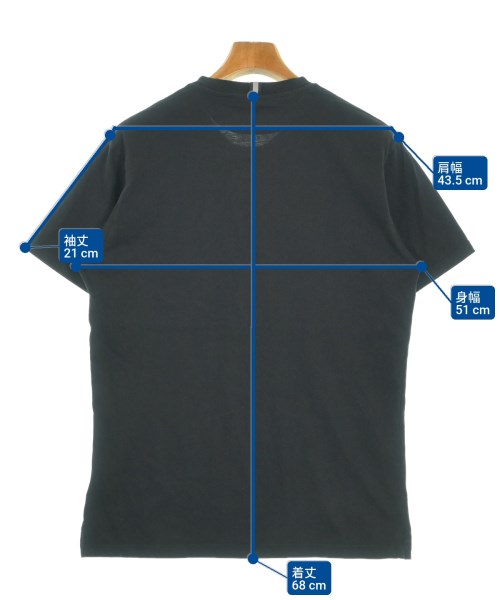 TAGLIATORE（タリアトーレ）Tシャツ・カットソー 黒 サイズ:L メンズ/2200616559048