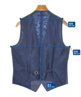 TAGLIATORE（タリアトーレ）ドレスシャツ 紺 サイズ:48(L位) メンズ/2200617868088