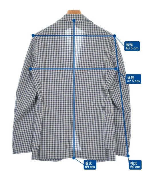 TAGLIATORE（タリアトーレ）ジャケット 紺 サイズ:42(XS位) メンズ/2200619761035