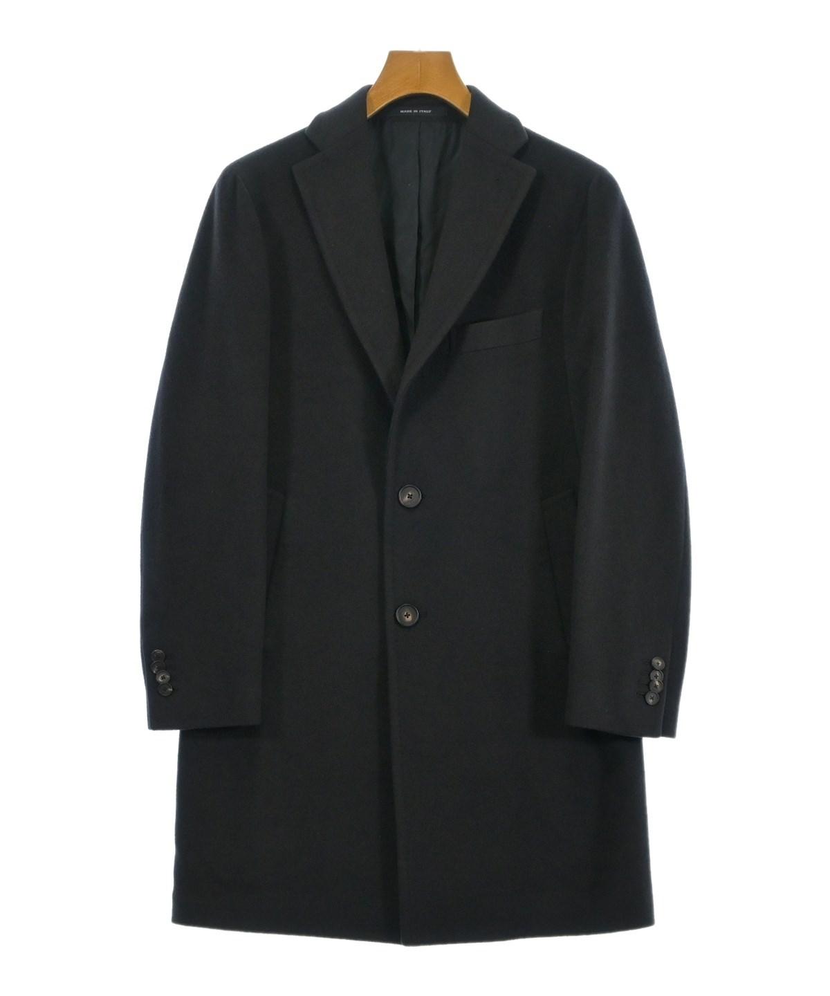 TAGLIATORE タリアトーレ 黒 チェスターコート カシミア100% TAGLIATORE タリアトーレ ポロコート メルトン カシミヤ100