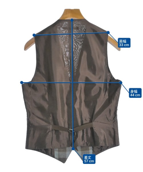 TAGLIATORE（タリアトーレ）カジュアルシャツ 茶 サイズ:44(S位) メンズ/2200677535050