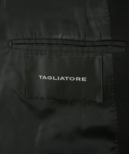 TAGLIATORE（タリアトーレ）チェスターコート 黒 サイズ:52(XXL位) メンズ/2200693949121