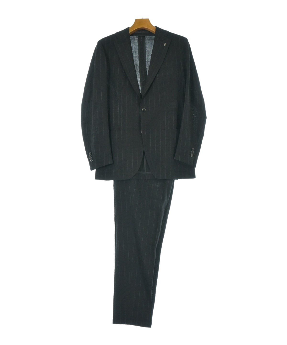TAGLIATORE ジャケット ブラック 46 ビジネス フォーマル 着回し TAGLIATORE（タリアトーレ）ビジネス 黒 サイズ:46/46(M位) メンズ