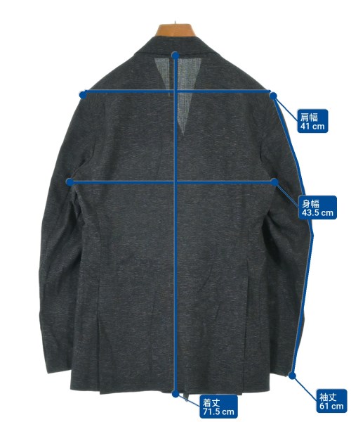 TAGLIATORE（タリアトーレ）テーラードジャケット 黒 サイズ:44(S位) メンズ/2200656299027