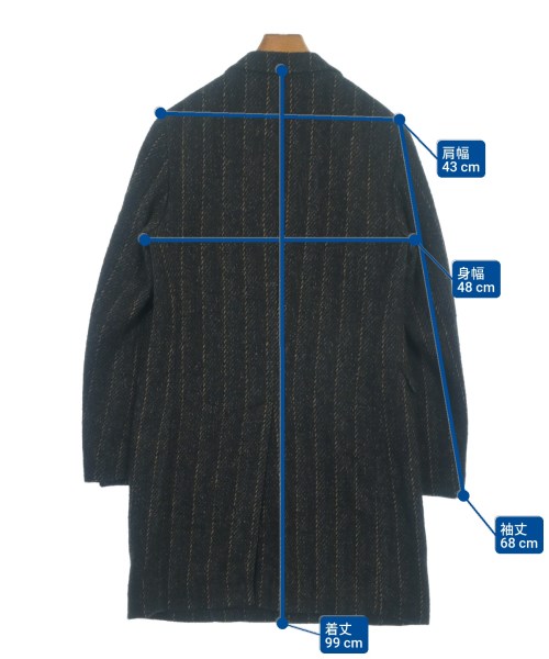 TAGLIATORE（タリアトーレ）チェスターコート グレー サイズ:48(L位) メンズ/2200657529055