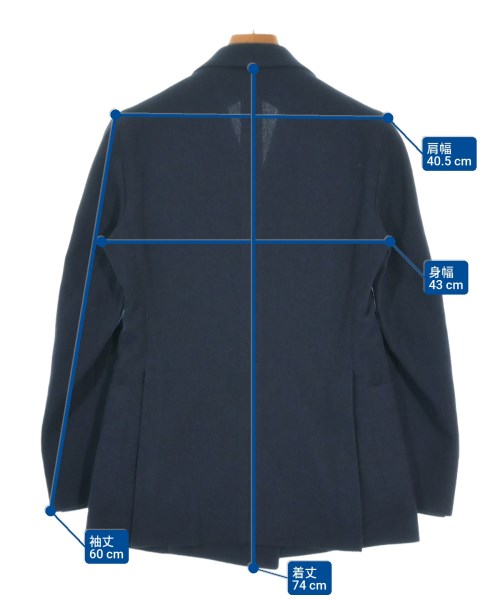 TAGLIATORE（タリアトーレ）テーラードジャケット 紺 サイズ:42(XS位) メンズ/2200660478012