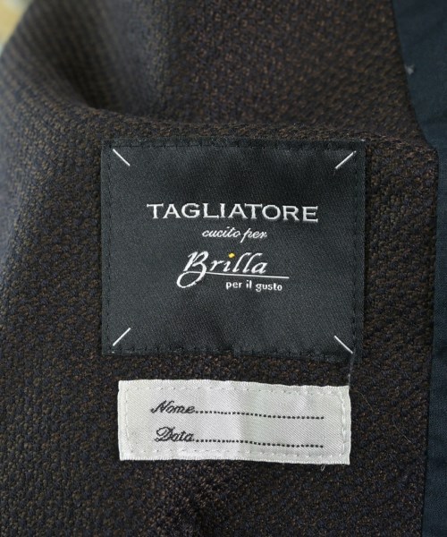 TAGLIATORE（タリアトーレ）ドレスシャツ 茶 サイズ:46(M位) メンズ/2200717179138