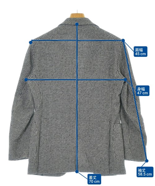 TAGLIATORE（タリアトーレ）カジュアルジャケット 黒 サイズ:44(S位) メンズ/2200652634013