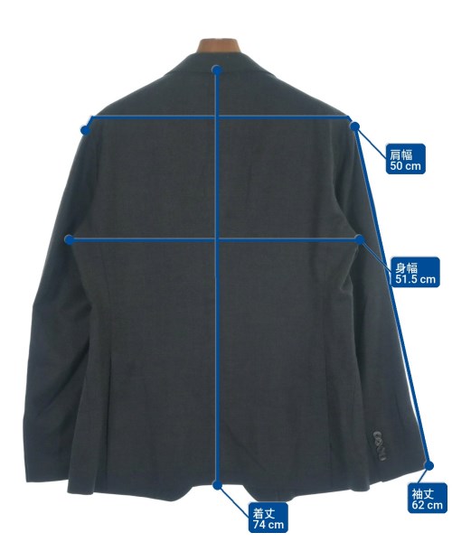 TAGLIATORE（タリアトーレ）ビジネス グレー サイズ:52/52(XXL位) メンズ/2200638702125