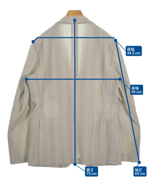 TAGLIATORE（タリアトーレ）カジュアルジャケット グレー サイズ:50(XL位) メンズ/2200636647060