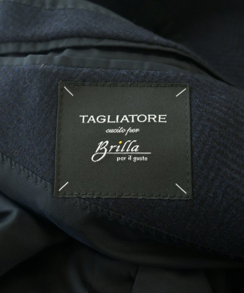 TAGLIATORE（タリアトーレ）チェスターコート 紺 サイズ:44(S位) メンズ/2200683138085