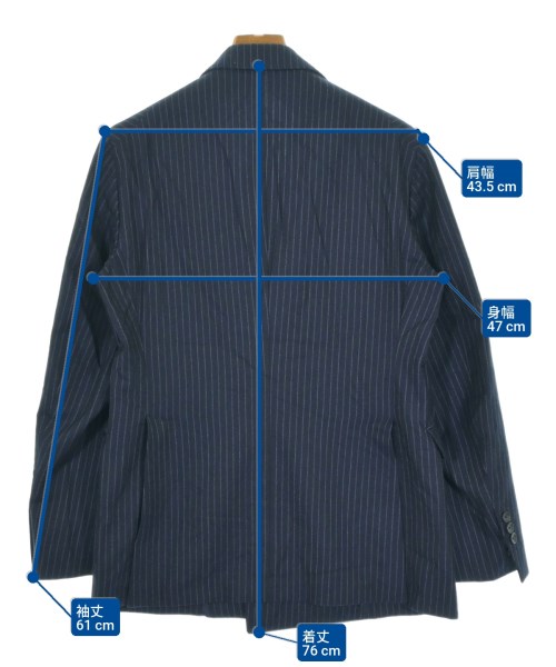 TAGLIATORE（タリアトーレ）ビジネス 紺 サイズ:48/48(L位) メンズ/2200683286083