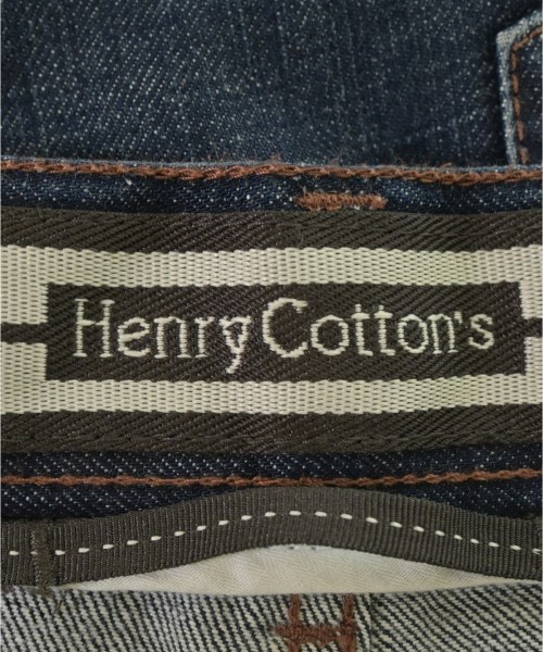 Henry Cotton's（ヘンリーコットンズ）デニムパンツ 紺 サイズ:32(L位) メンズ/2200624050032