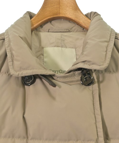 Henry Cotton's（ヘンリーコットンズ）ダウンコート ベージュ サイズ:40(L位) レディース/2200629607019