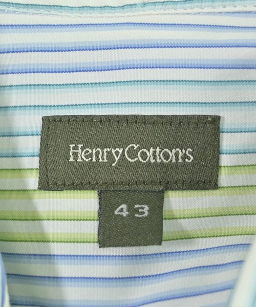 Henry Cotton's（ヘンリーコットンズ）カジュアルシャツ 白 サイズ:43(XXL位) メンズ/2200603893063