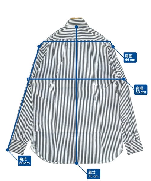 Maria Santangelo（マリアサンタンジェロ）カジュアルシャツ 白 サイズ:40(L位) メンズ/2200637491099