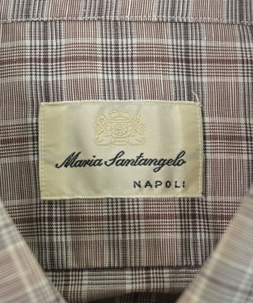 Maria Santangelo（マリアサンタンジェロ）カジュアルシャツ 茶 サイズ:39(M位) メンズ/2200618529117