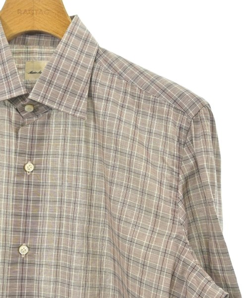 Maria Santangelo（マリアサンタンジェロ）カジュアルシャツ 茶 サイズ:39(M位) メンズ/2200618529117