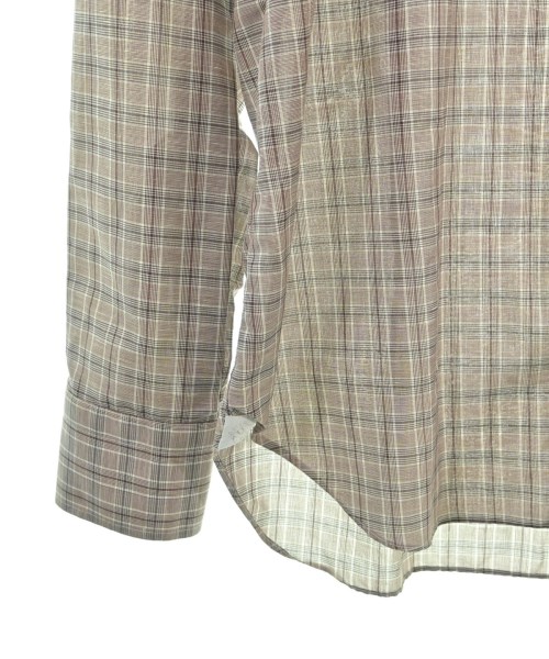 Maria Santangelo（マリアサンタンジェロ）カジュアルシャツ 茶 サイズ:39(M位) メンズ/2200618529117