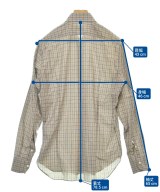 Maria Santangelo（マリアサンタンジェロ）カジュアルシャツ 茶 サイズ:39(M位) メンズ/2200618529117